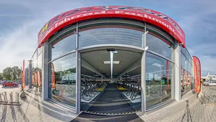 360 Grad Rundgang von Mega Bike in Kiel