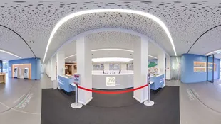 360 Grad Rundgang der PSD Bank in Hamburg